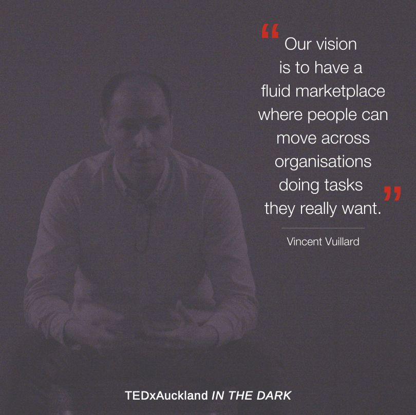 Vincent Vuillard’s TEDxAkl Talk IN THE DARK